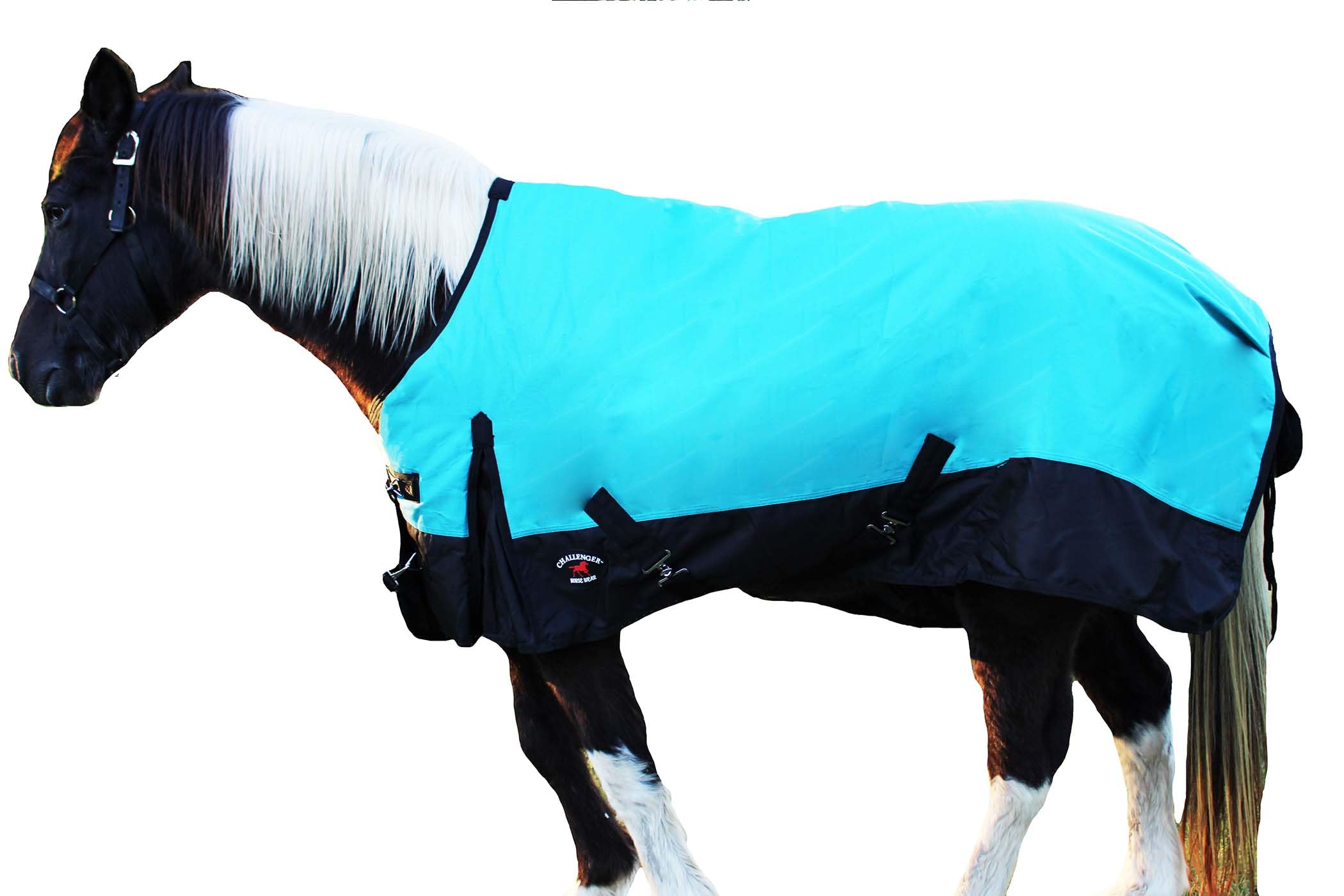 CHALLENGER 80 1200D Horse Turnout Waterproof Heavy Weight Winter Blanket 5EE10G